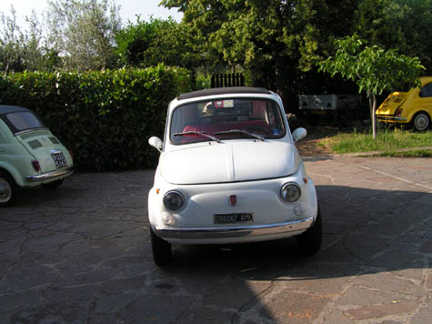 White fiat 3